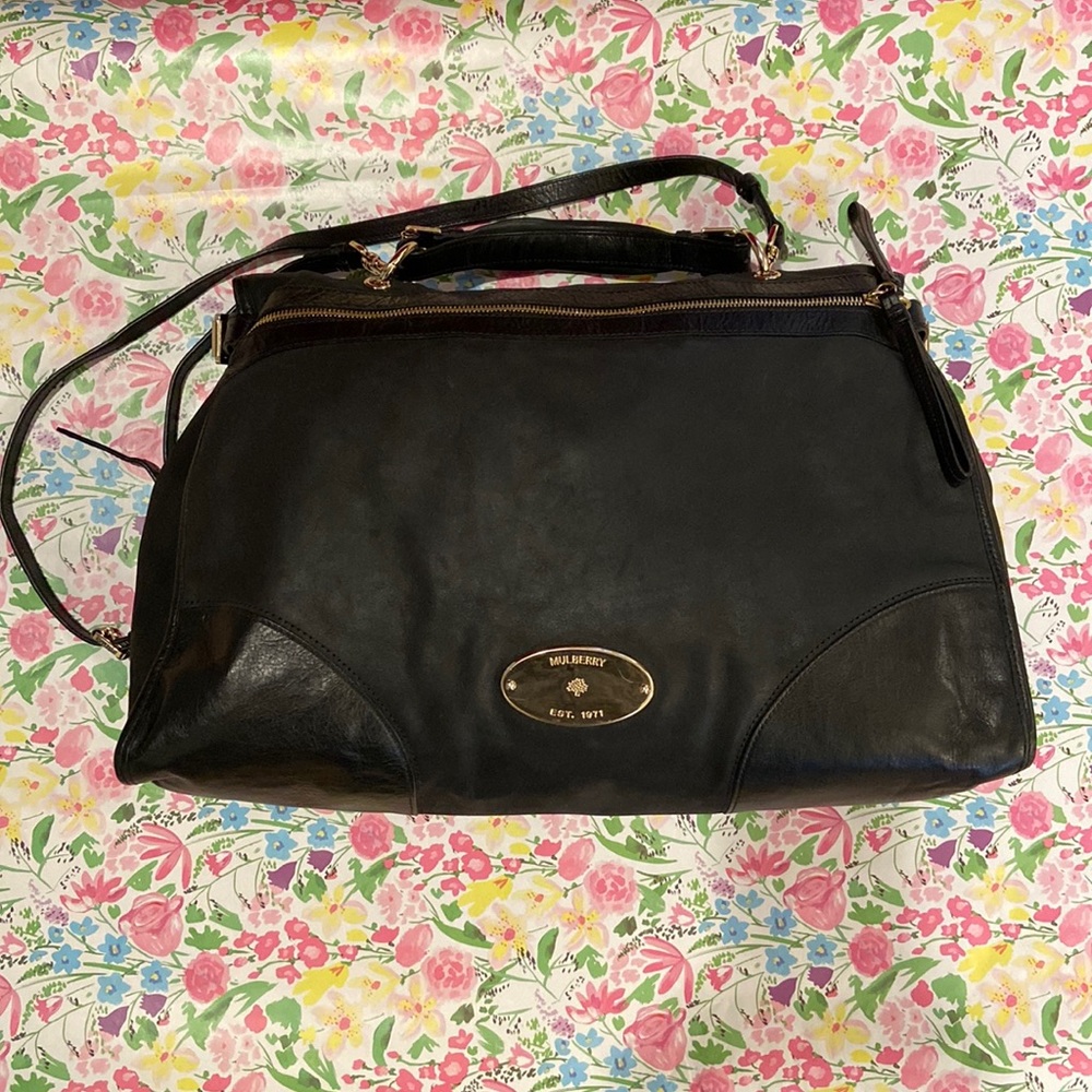 MULBERRY vintage LEATHER BAG